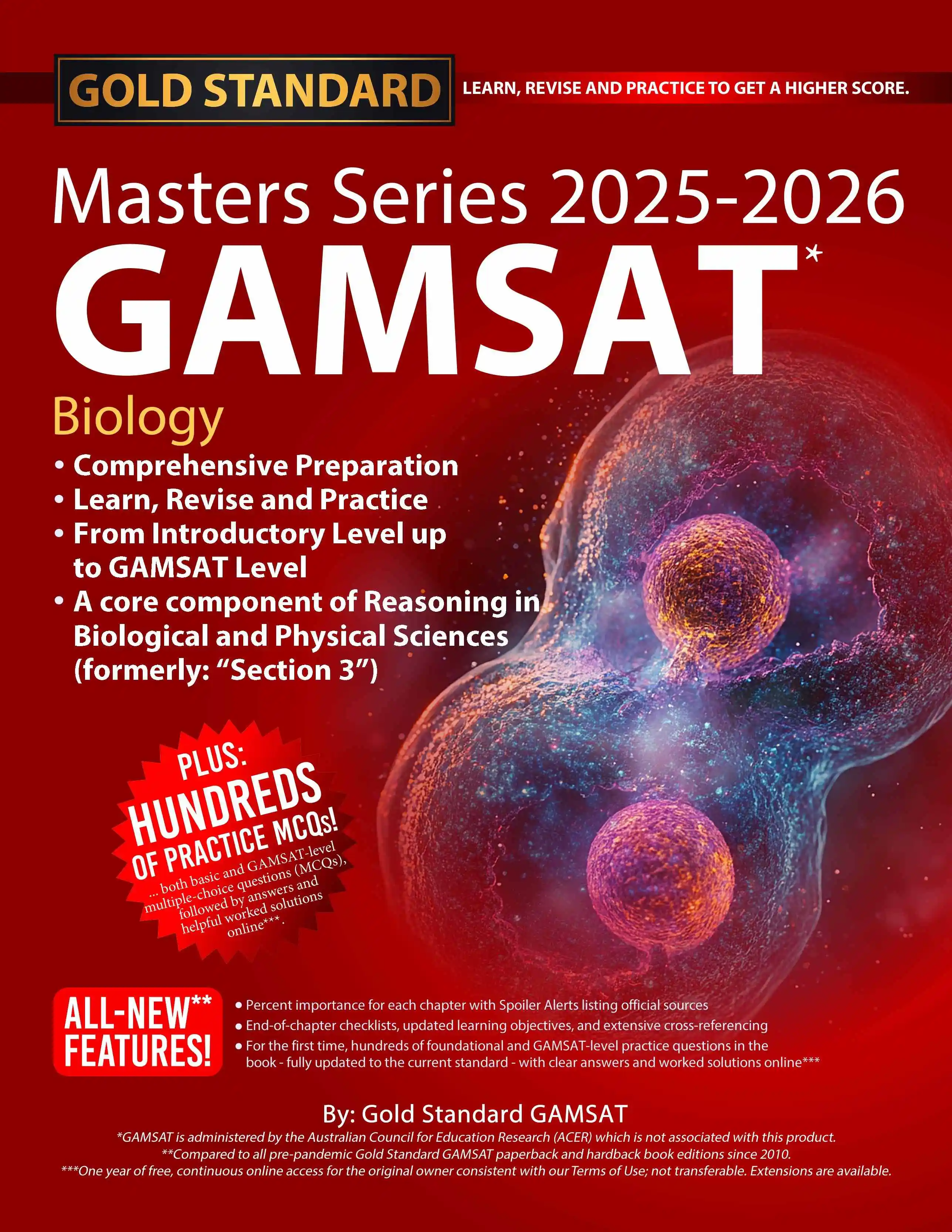 NEW 2025-2026 GAMSAT Biology Masters Series