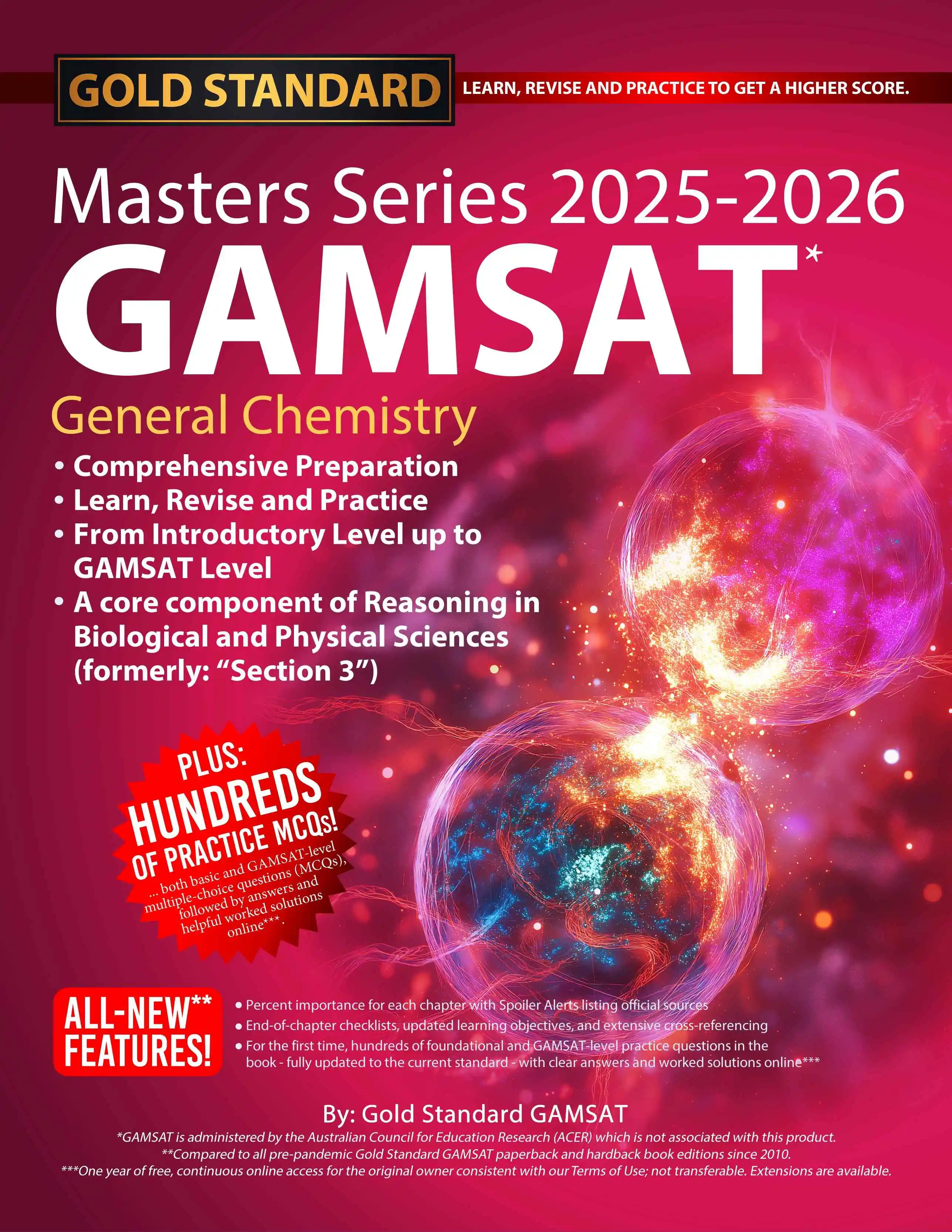 NEW 2025-2026 GAMSAT General Chemistry Masters Series