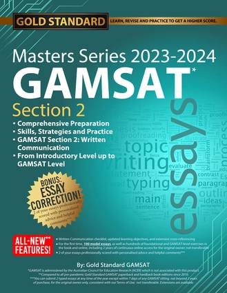 NEW 2023-2024 GAMSAT Section 2 Masters Series