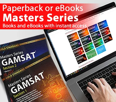 2022-2023 GAMSAT Masters Series: Paperback books and eBooks with instant access